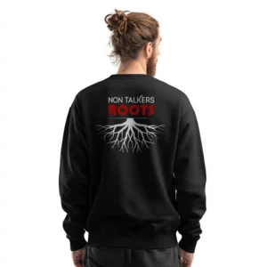 Camisola Preta Roots